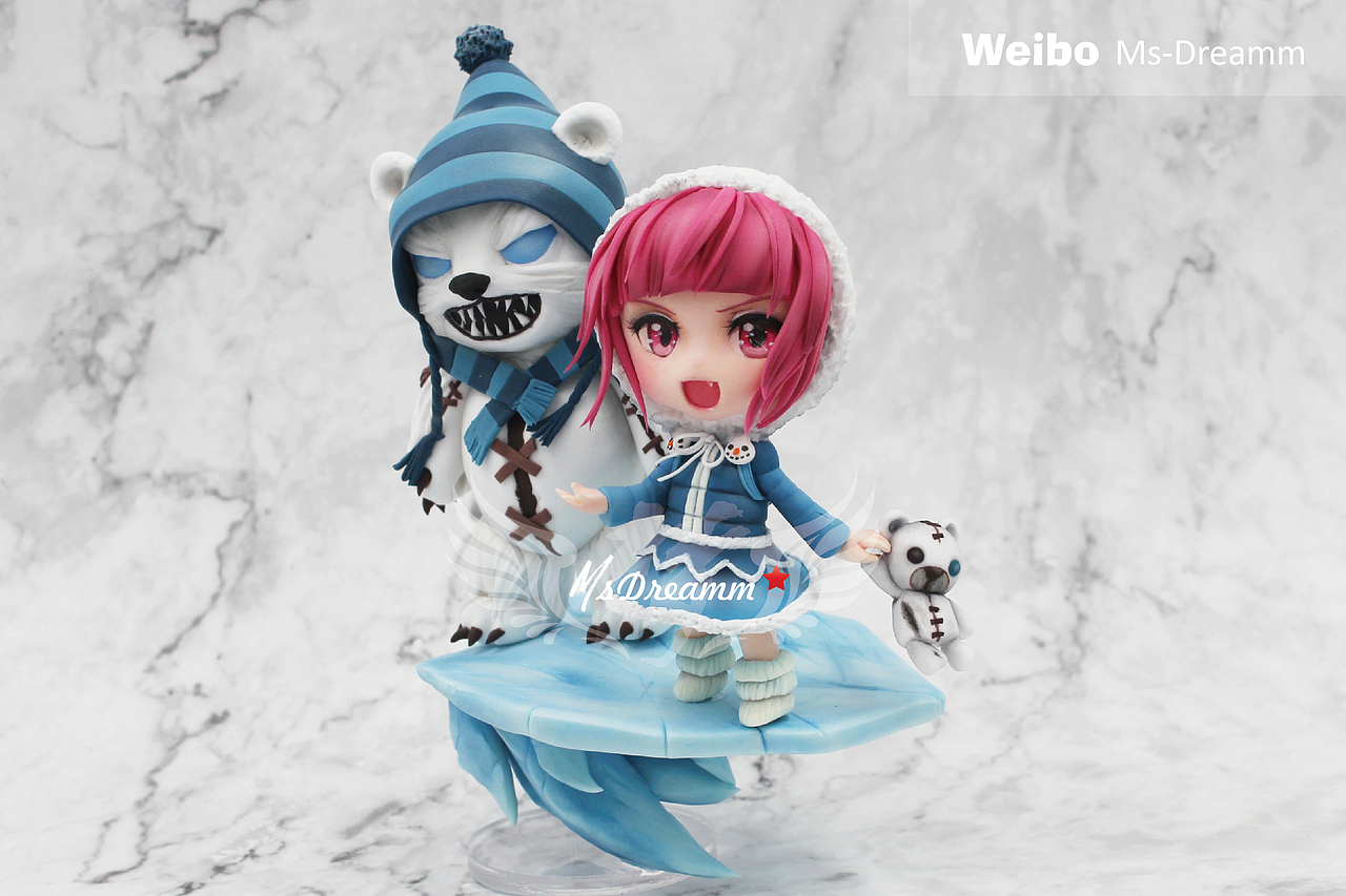 msdreamm冰霜烈焰安妮英雄联盟黑暗之女lol安妮手办