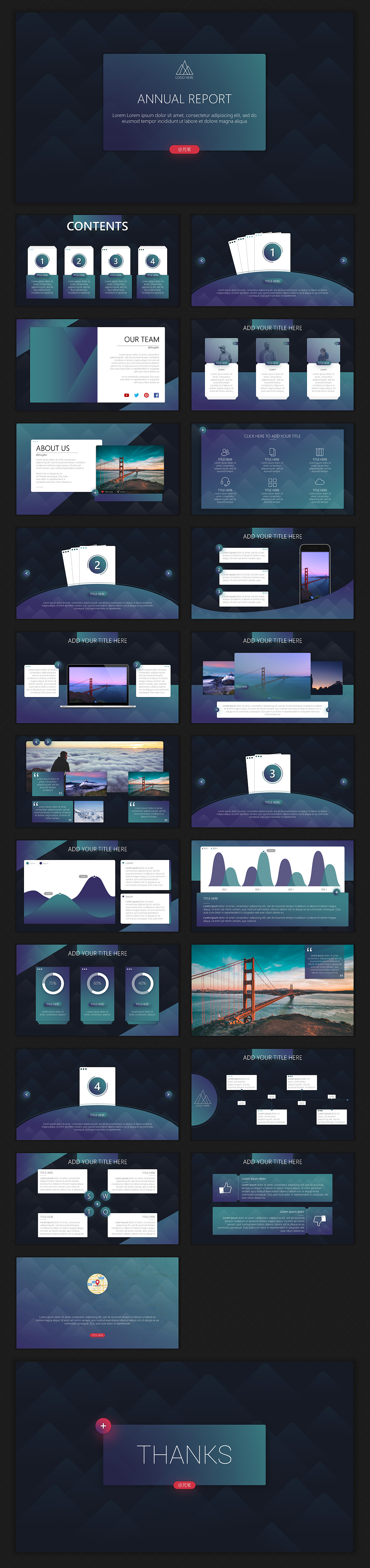 [芃苇] 卡片式创意设计《Card》（图ZNDgxMTY4NDA=） - PPT/Keynote - 站酷设计师芃苇原创素材 - 站酷ZCOOL