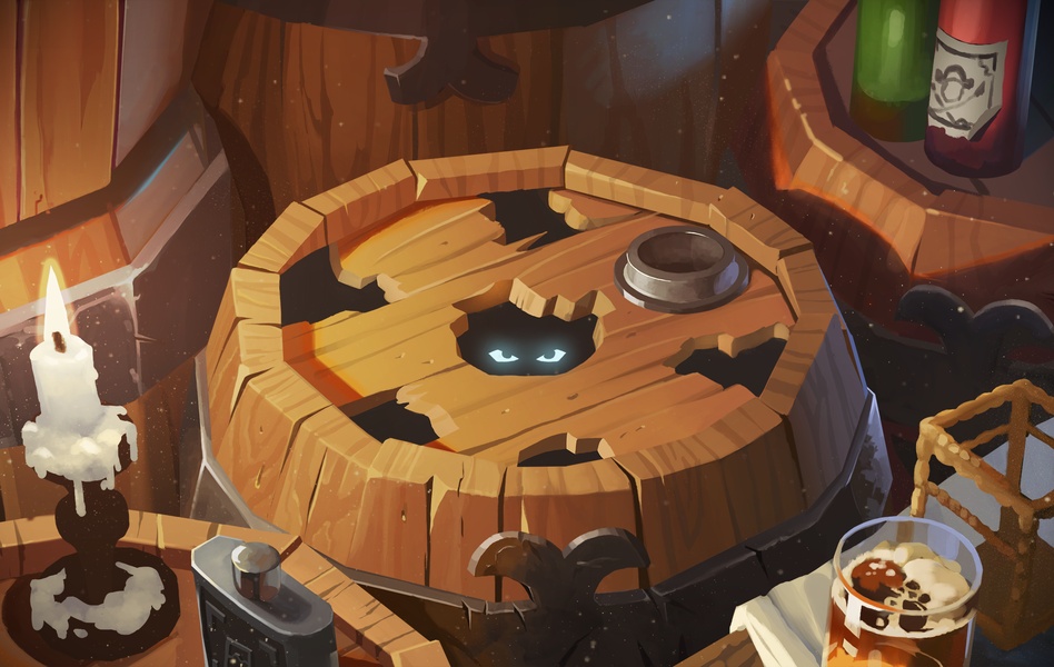 欧美风场景原画