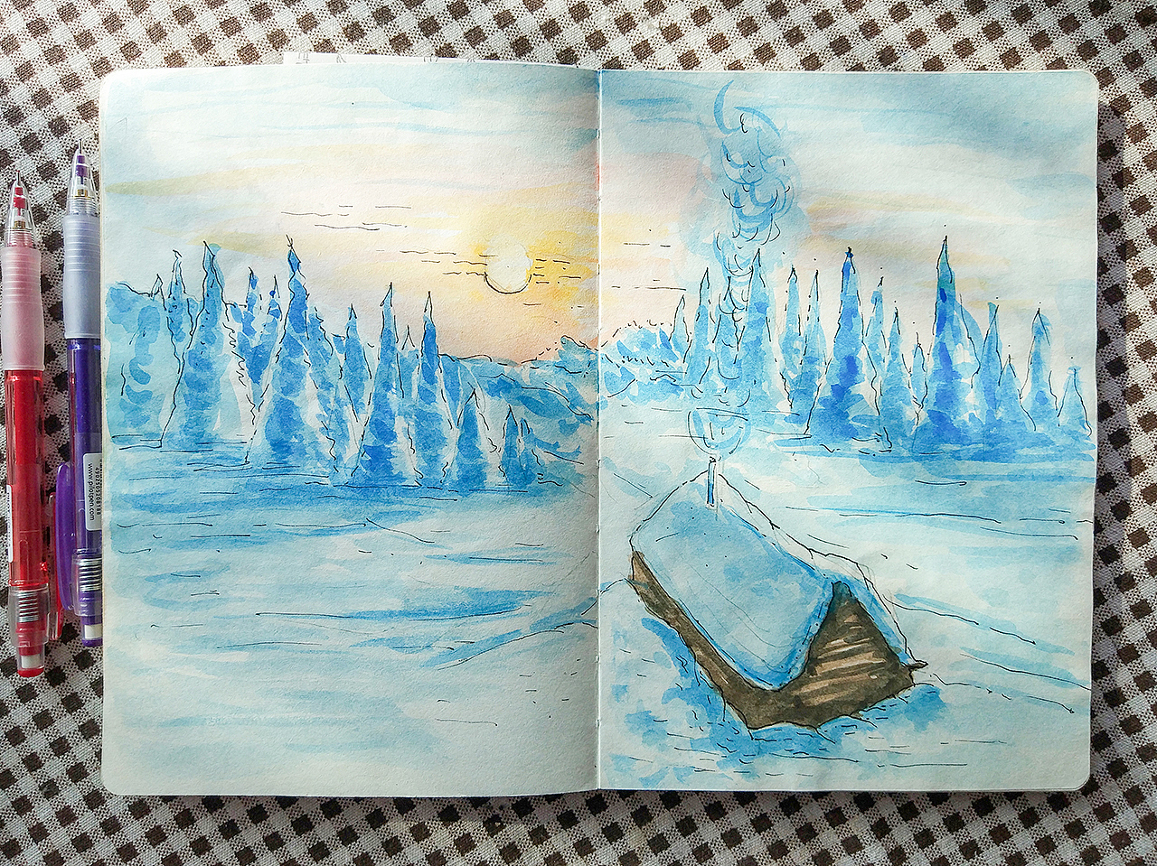 涂鸦小绘本——带娃日志