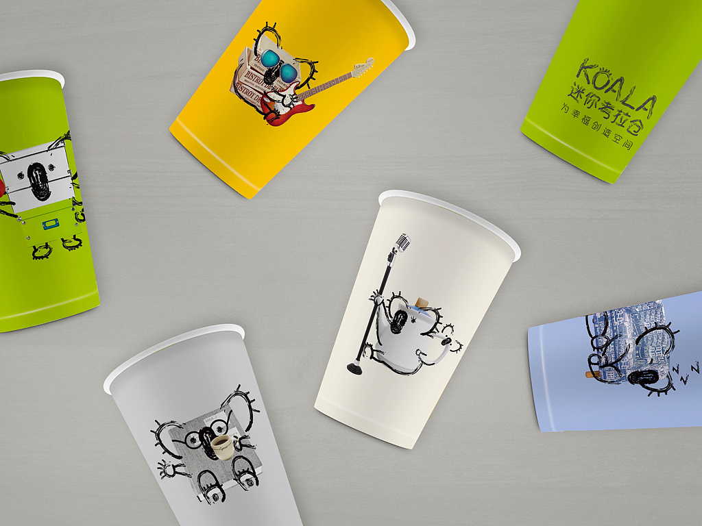 迷你考拉仓品牌设计｜"炸!创意"作品｜（图ZMjkwNjI1MjQ=） - 品牌 - 站酷设计师炸创意原创素材 - 站酷ZCOOL