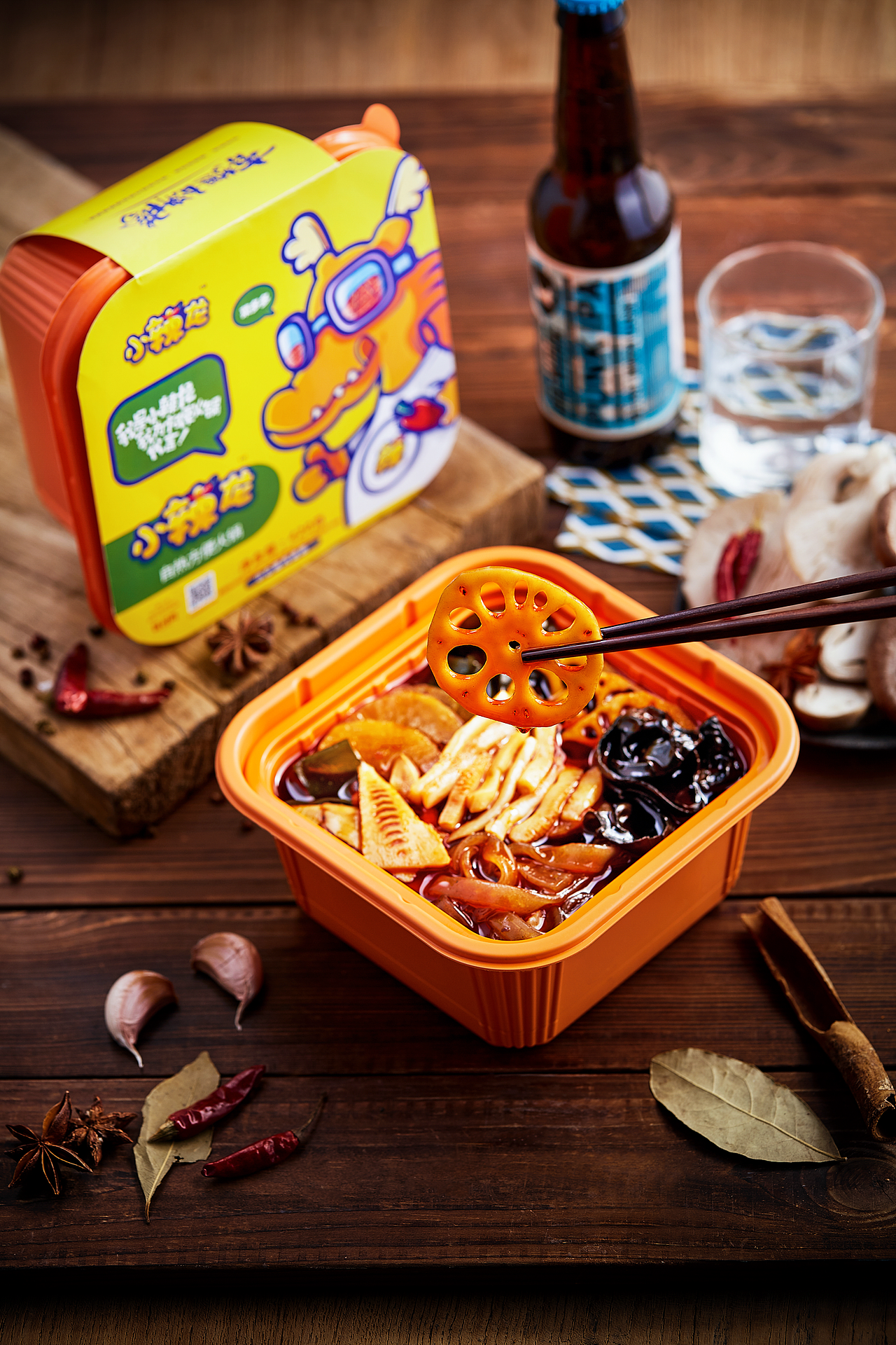 杭州美食摄影《小辣龙》