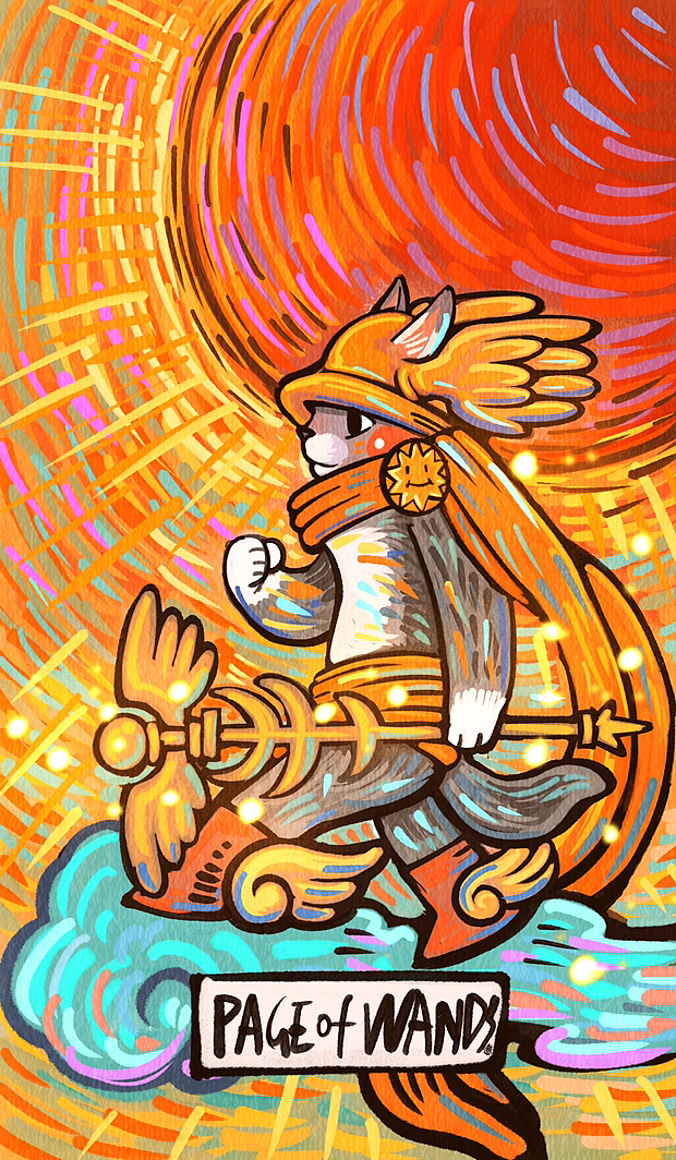 猫咪塔罗权杖和圣杯篇