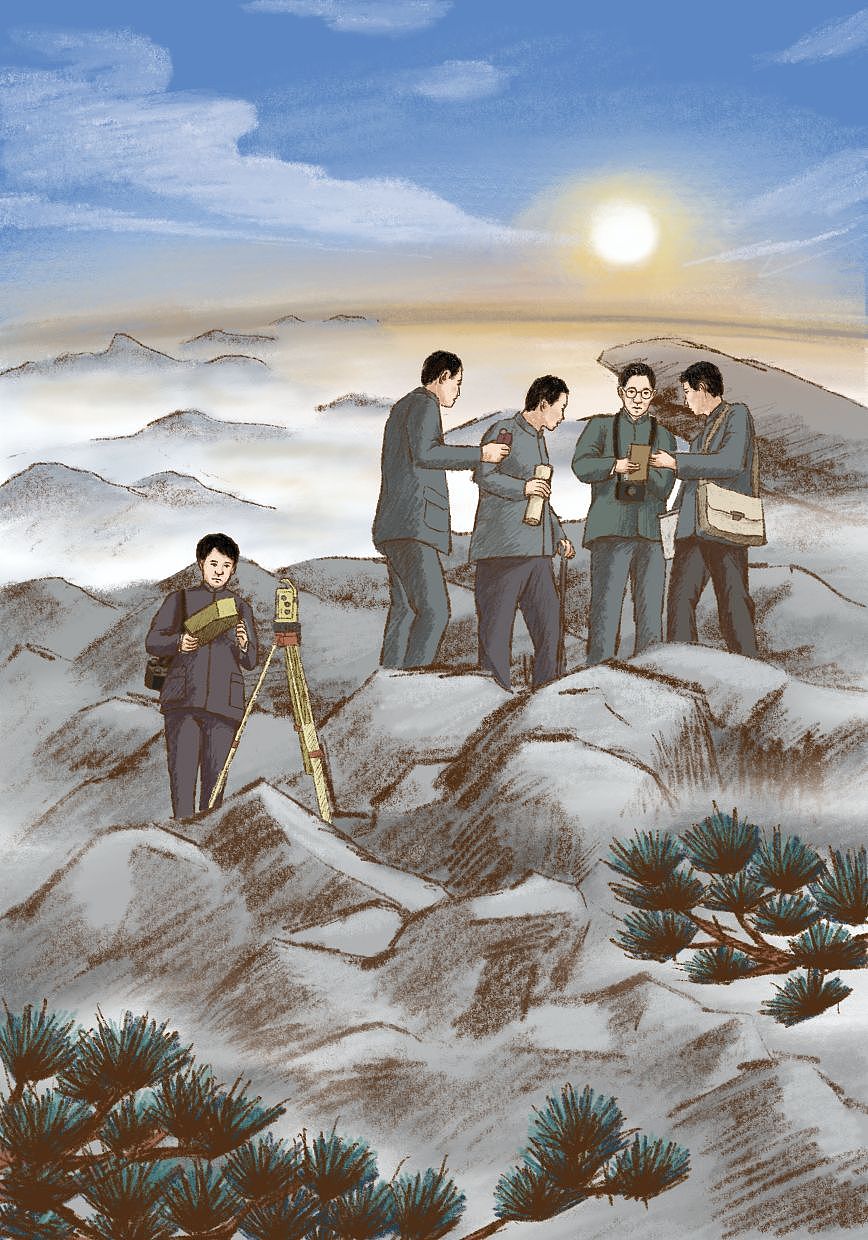 中国科学家的故事 气象学家竺可桢插图节选