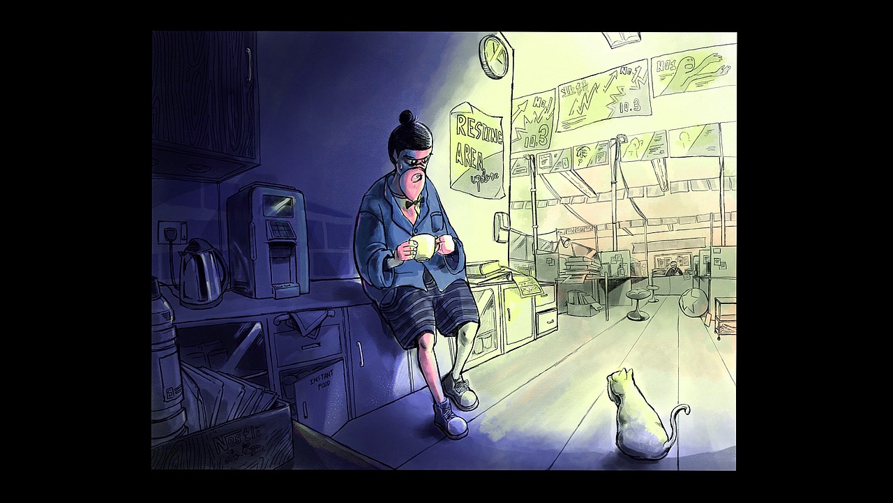 作业练习（图ZMTM2MzQyODA0） - 绘本 - 站酷设计师vernerhuang原创素材 - 站酷ZCOOL