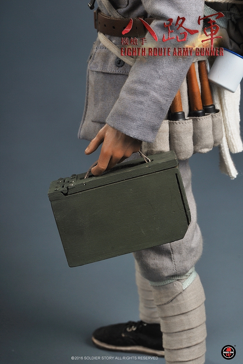 soldierstory新品：1/6 WWII - 八路军机鎗手（图ZMTExMDA0ODk2） - 手办/模玩 - 站酷设计师SoldierStory原创素材 - 站酷ZCOOL