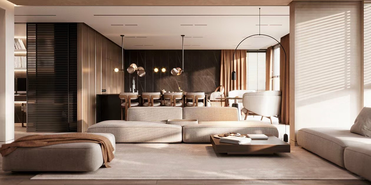 280平复式 现代个性空间设计! 