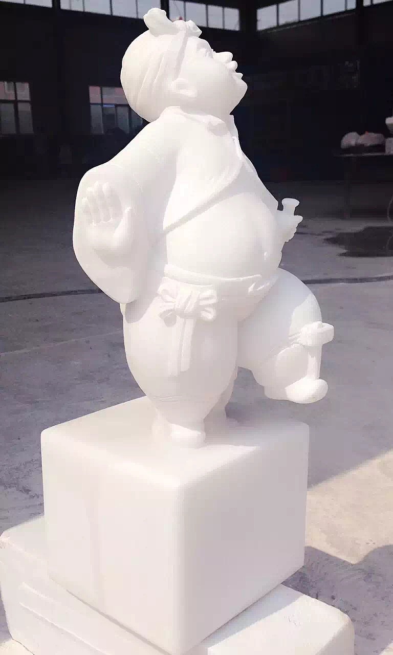 曲阳民间匠人的作品：快乐大小石匠（图ZMjE4MTU3NzU2） - 雕塑 - 站酷设计师石头记雕塑原创素材 - 站酷ZCOOL