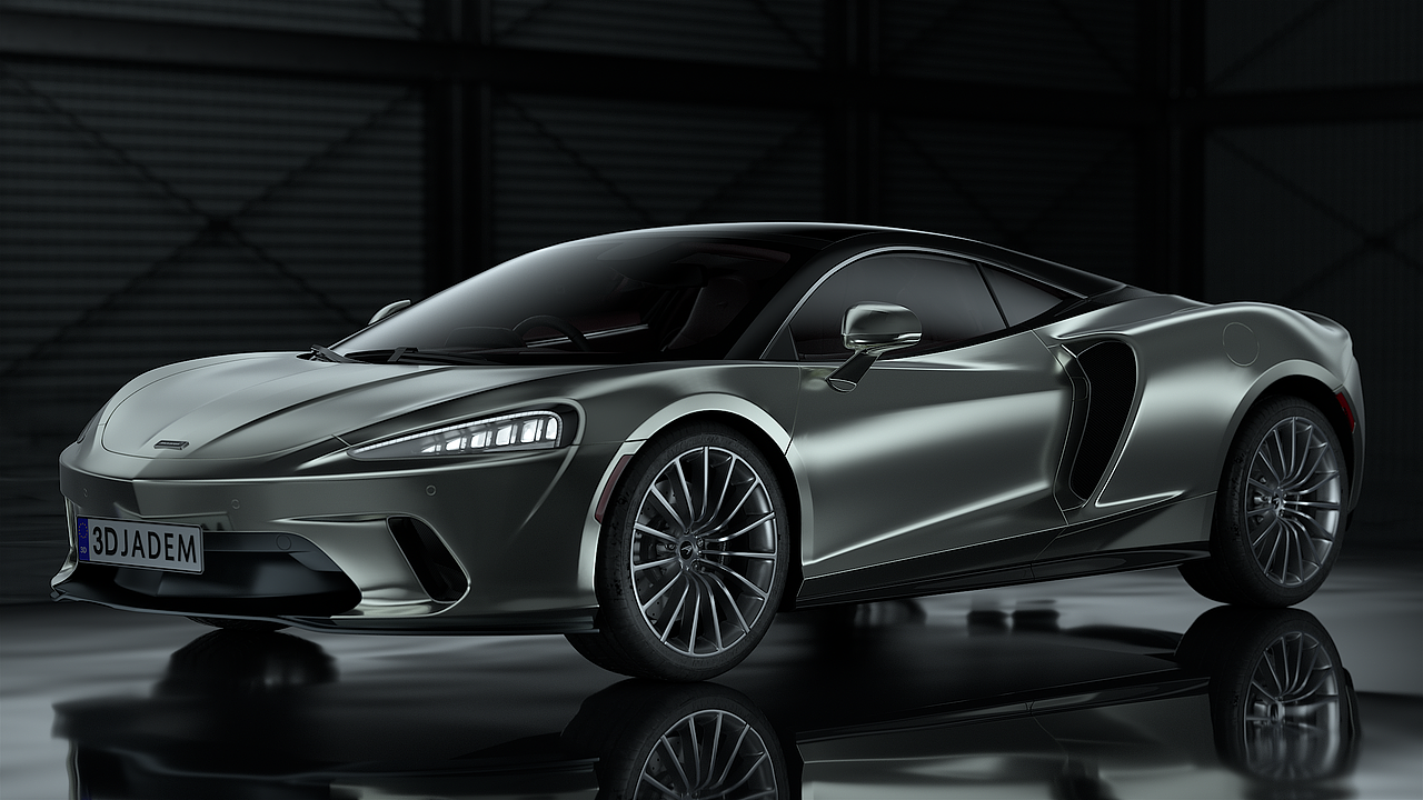 mclarengt2020汽车渲染