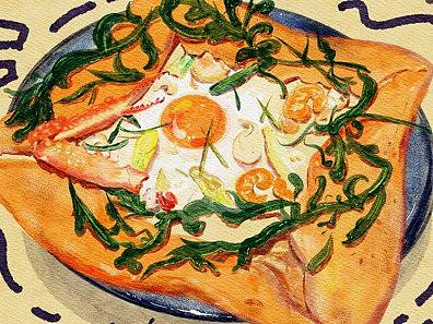 美食插画（个人主页-ZNTA4ODQ4MjA=） - 创作习作 - 站酷设计师不会画画的桃原创素材 - 站酷ZCOOL