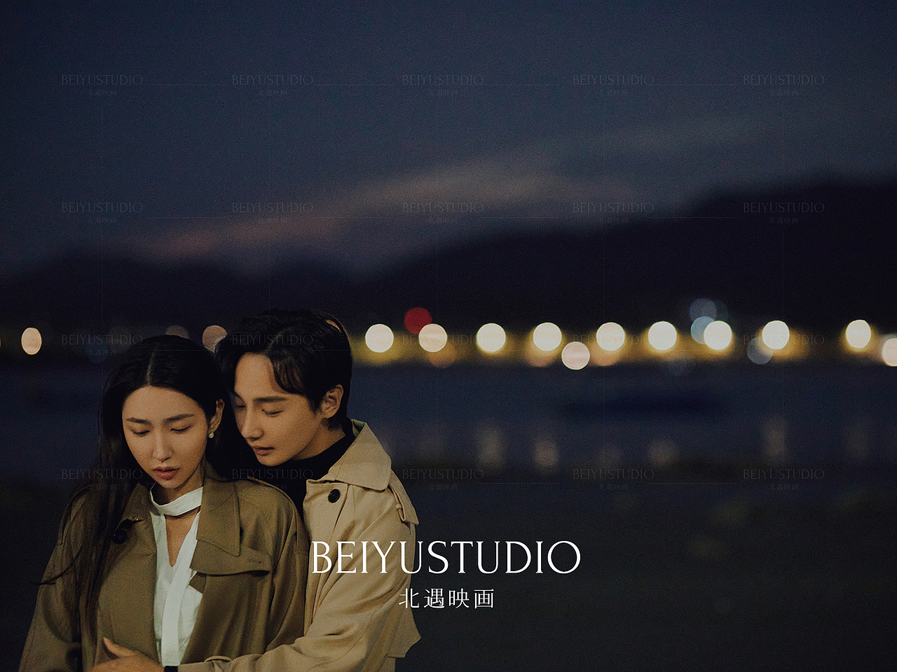 江滩风语，像远方灯火对天边晚霞的告白（图ZMjc2MDAyNDM2） - 婚礼摄影 - 站酷设计师北遇映画原创素材 - 站酷ZCOOL