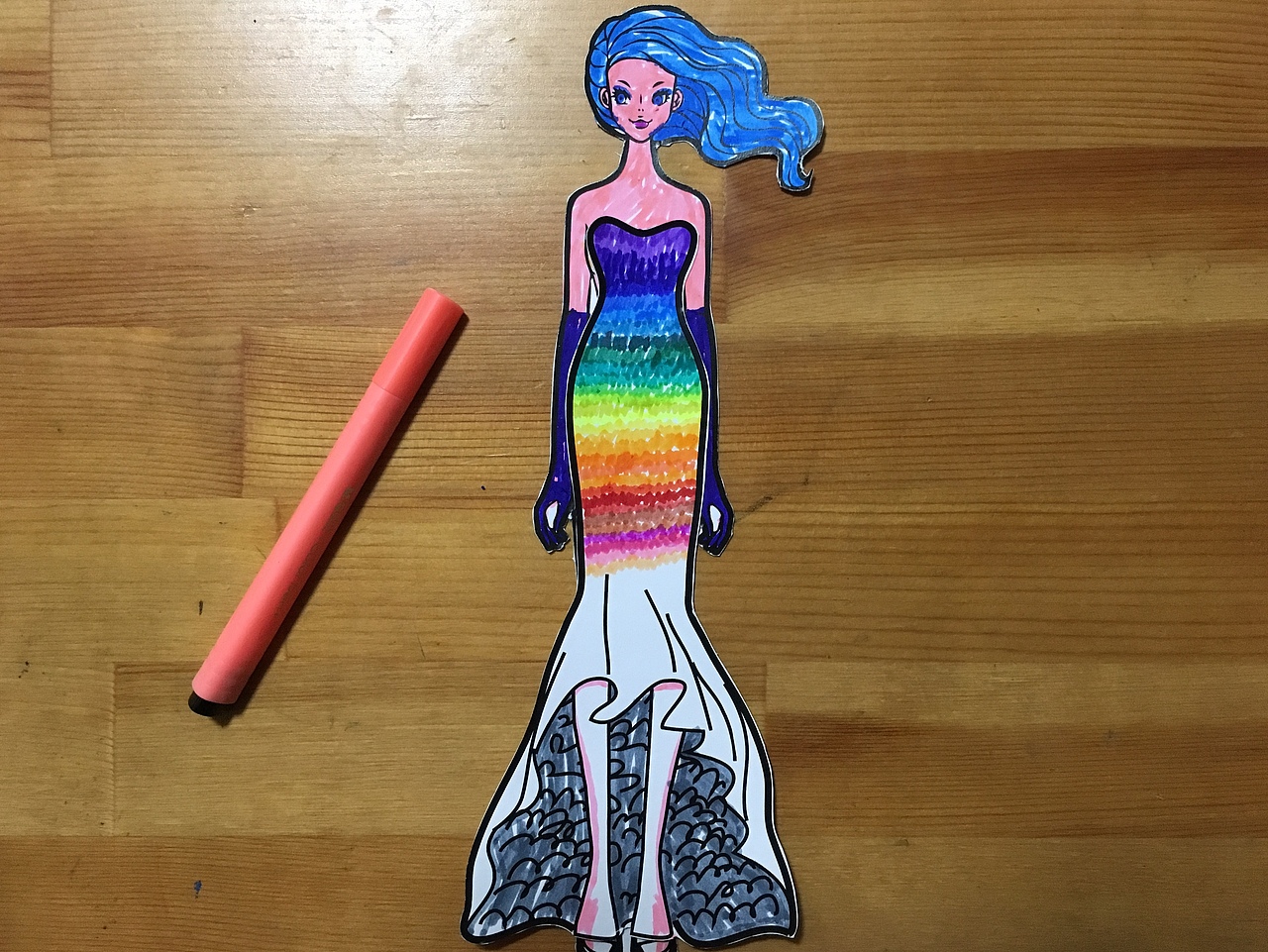 儿童设计类教学-服装设计-纸模混搭（图ZMTUwODA1OTky） - 其他手工艺 - 站酷设计师boximeina原创素材 - 站酷ZCOOL