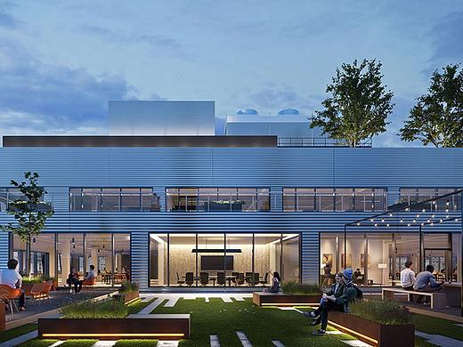 The Wheeler办公建筑的室内+建筑+景观表现