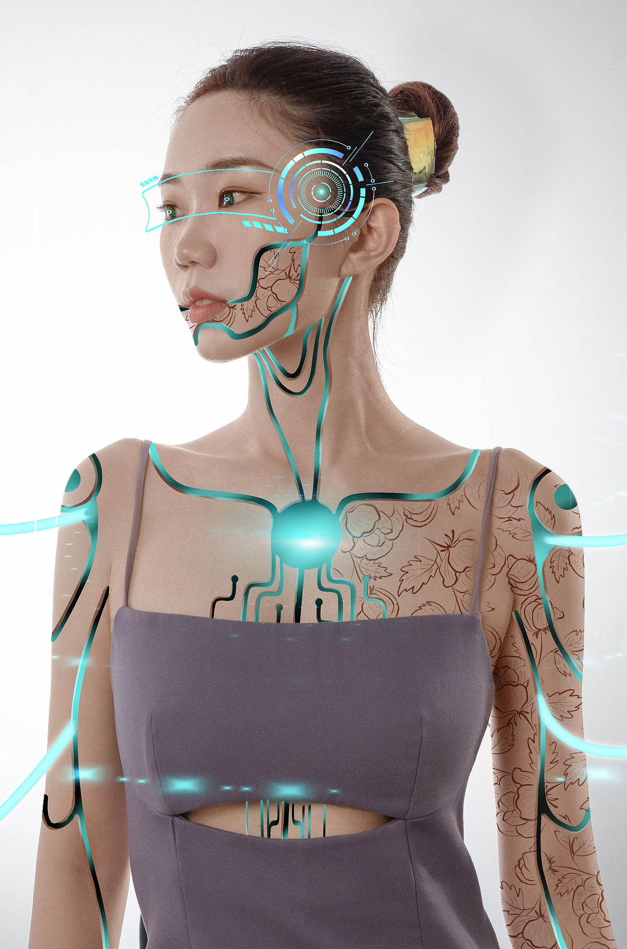 赛博朋克风,机械姬