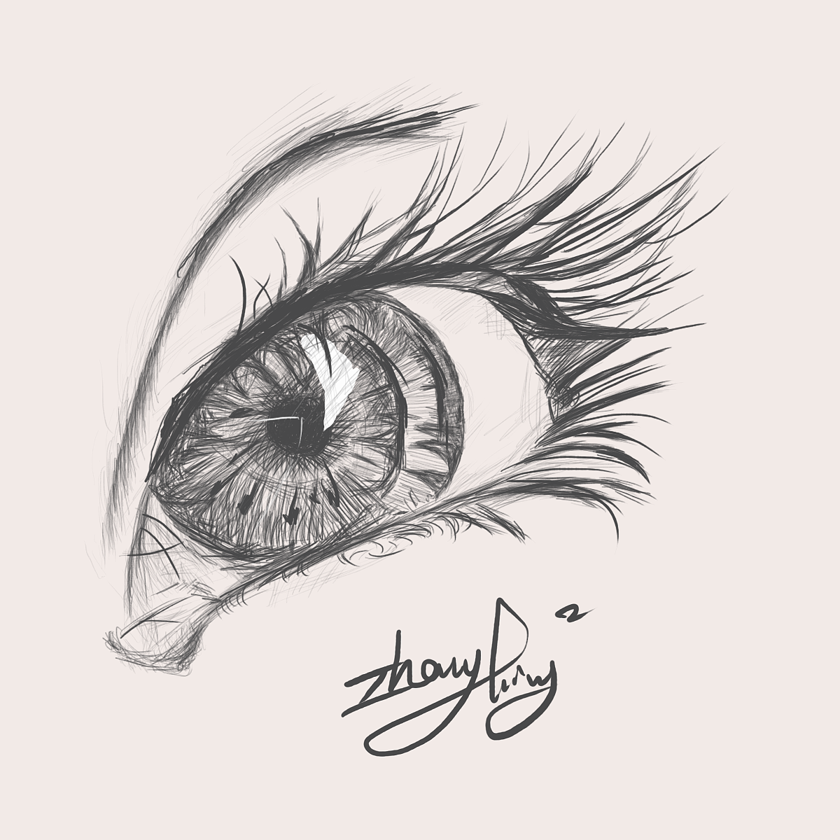 零手绘能力,最近在尝试练习用手绘板临摹一些简单的图片,希望得到大神