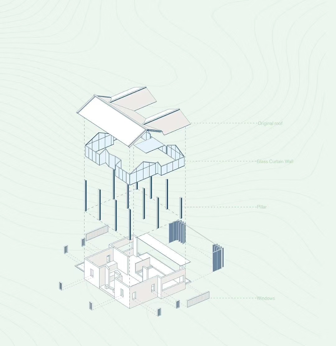 分析图|三维|建筑\/空间|绘聚教育 - 原创作品 - 站