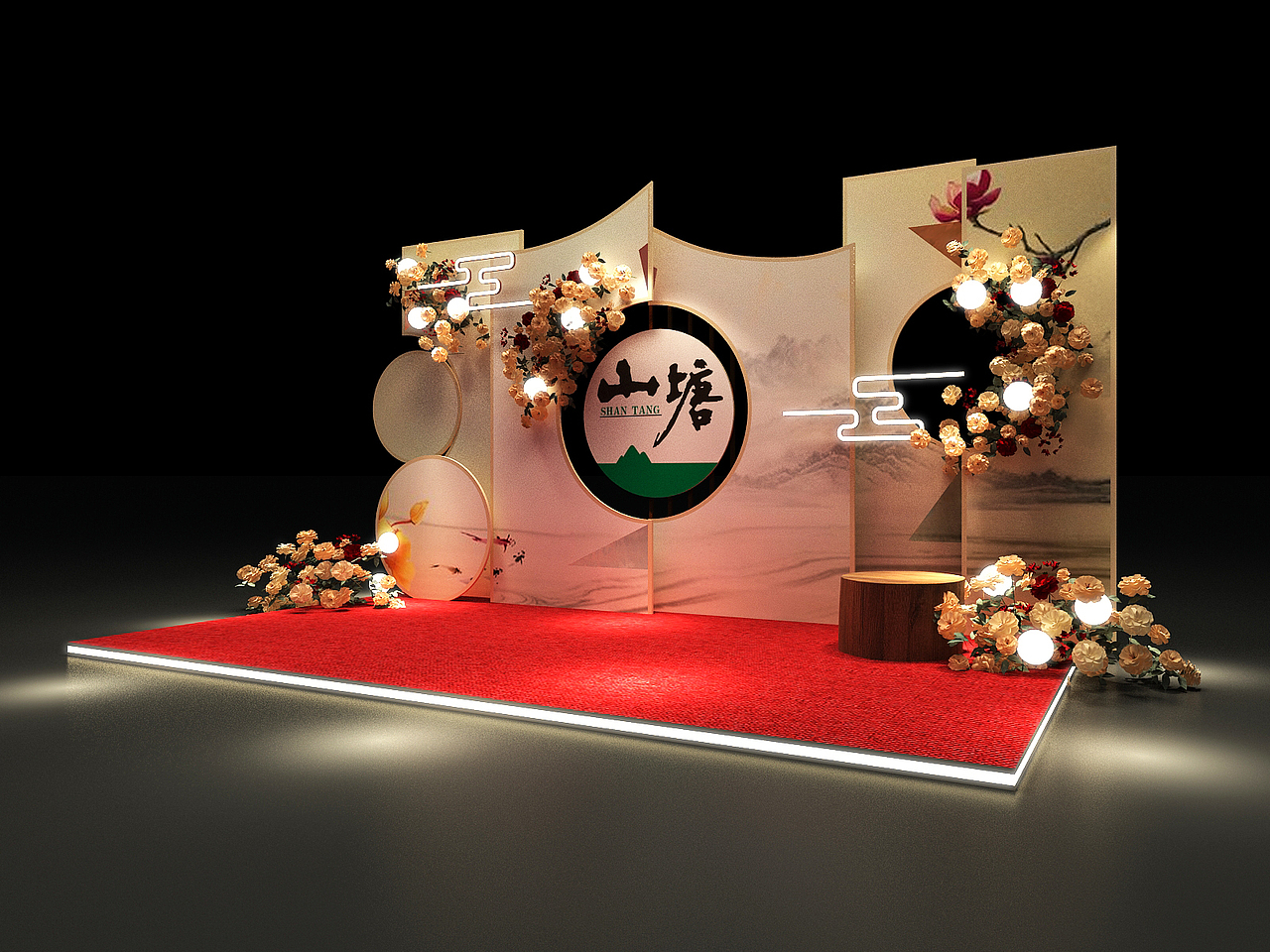 上塘美陈打卡点 拍照打卡点