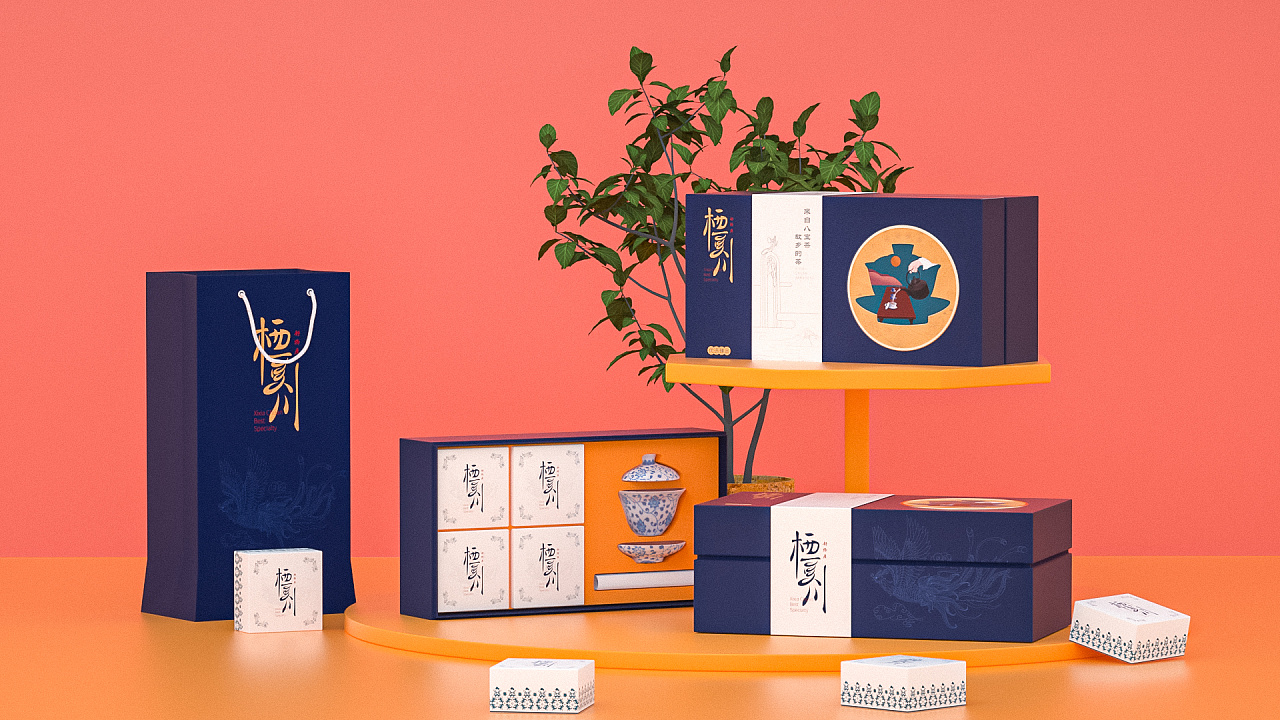 栖夏川八宝茶|平面|包装|阿勉啊 - 原创作品 - 站酷 (zcool)