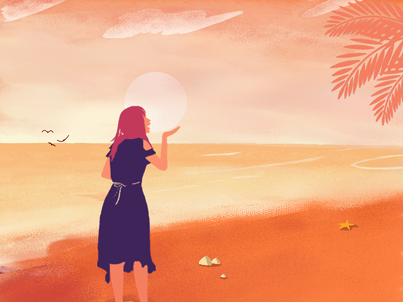泰国·夕阳下（图ZMTMzNjkyNjky） - 创作习作 - 站酷设计师小艾清原创素材 - 站酷ZCOOL