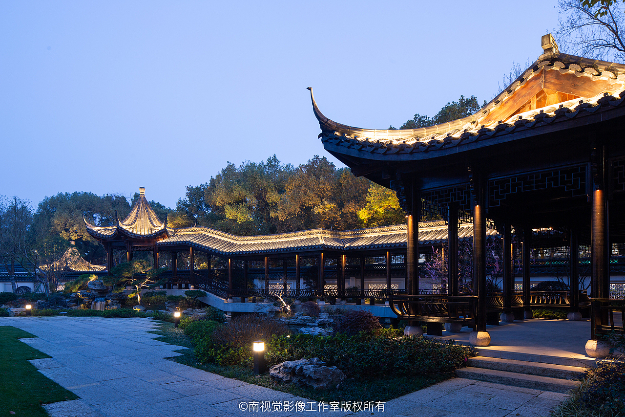绍兴饭店景观照明设计拍摄酒店建筑空间摄影南视觉影像