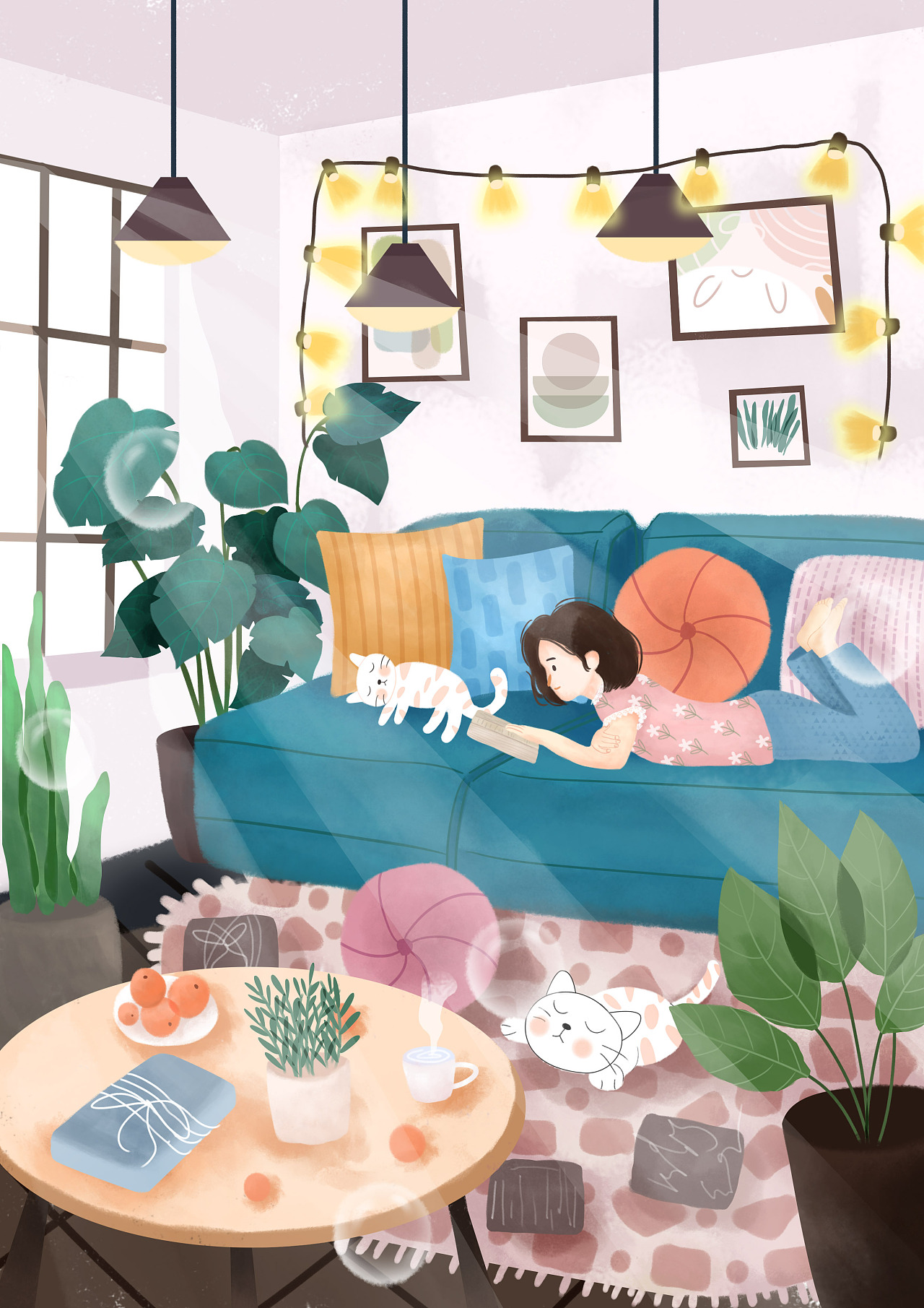 室内插画