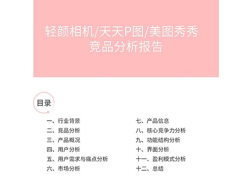 摄影与录像竞品分析（个人主页-ZMzY2NTc0NzY=） - 其他UI - 站酷设计师千尢原创素材 - 站酷ZCOOL