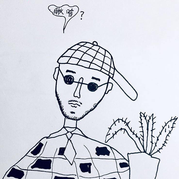 个人日常简笔画