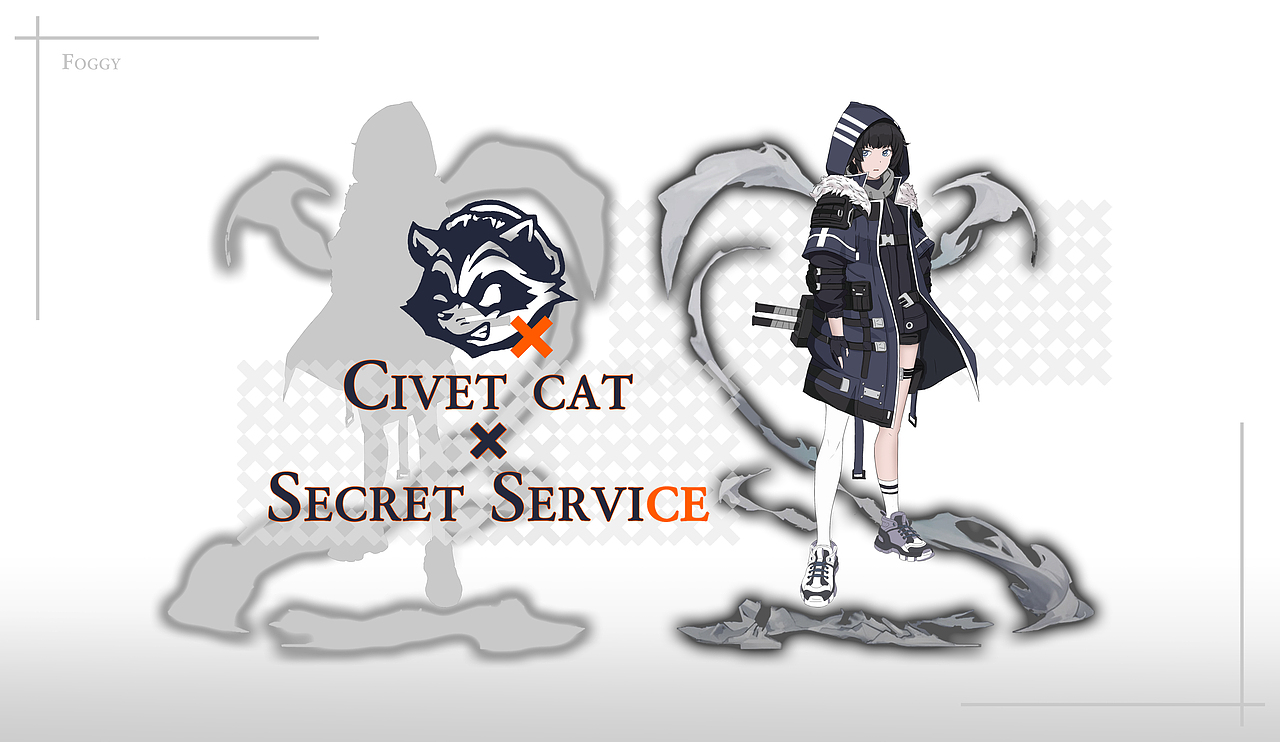 角色设计-狸猫特勤