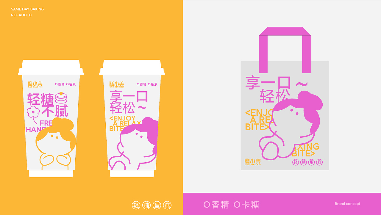 糕小美轻糖蛋糕| 品牌全案/ IP吉祥物/包装设计（图ZMzQzNzY0Mjg0） - 品牌 - 站酷设计师西米粥设计原创素材 - 站酷ZCOOL