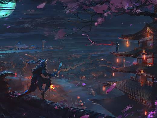 场景原画习作