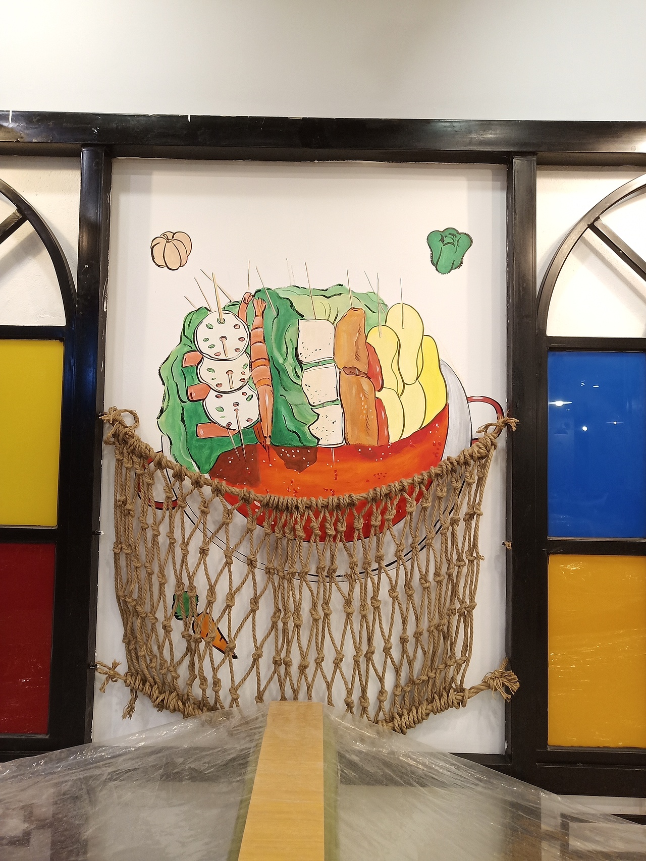 彩绘 餐饮饭店 酒店 幼儿园 宾馆素材3d手绘 墙绘壁画 作品来自长春