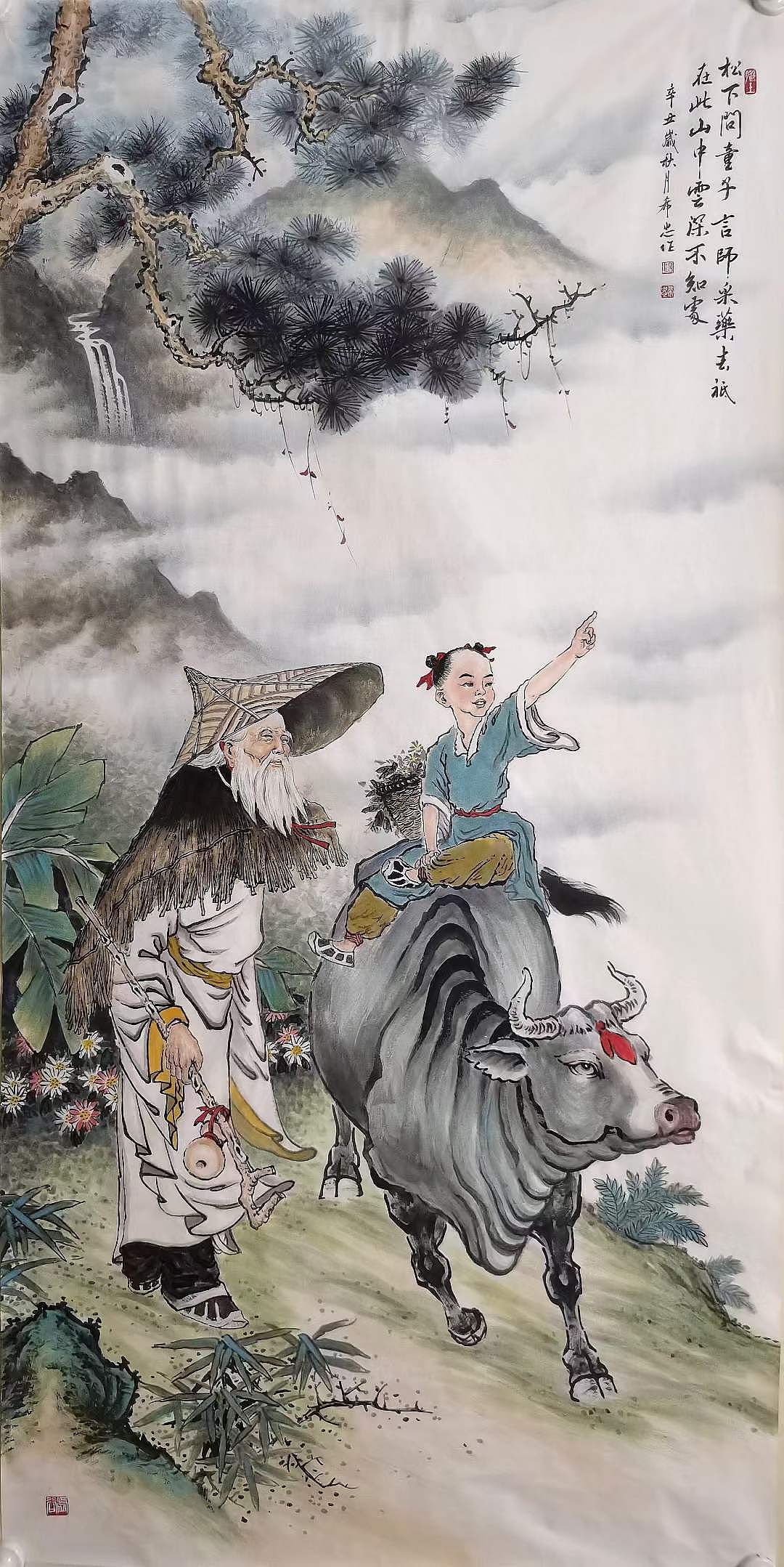 画家汤希忠作品欣赏