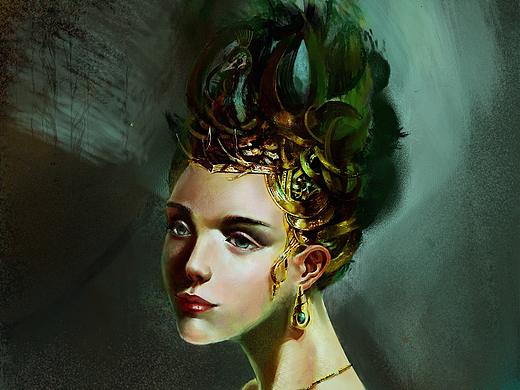 孔雀大明王（個人主頁-ZMzA2NTAyMTY=） - 游戲原畫 - 站酷設(shè)計師化十韋原創(chuàng)素材 - 站酷ZCOOL