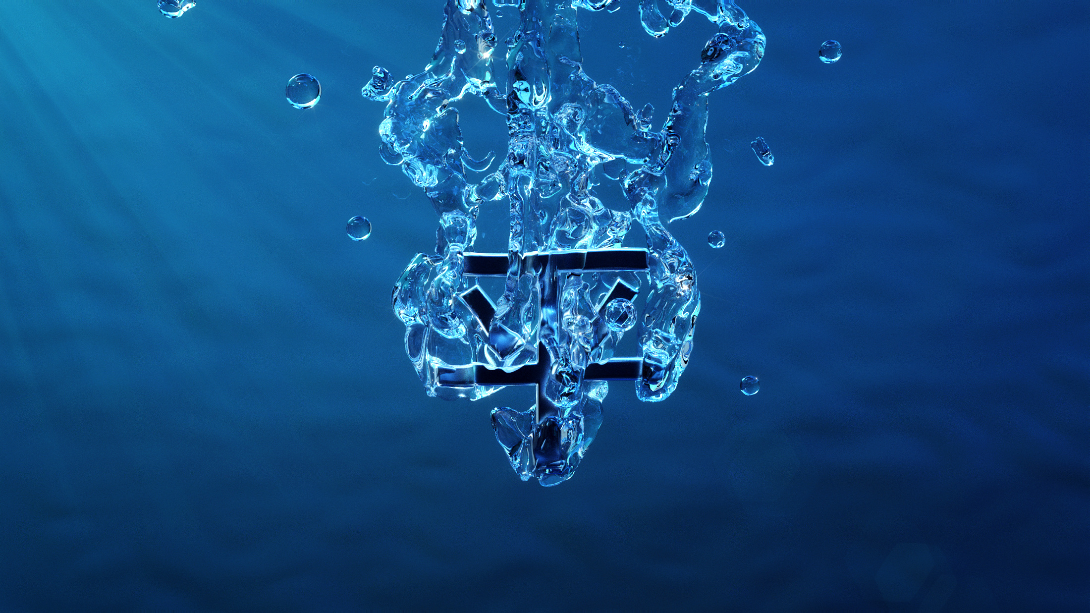 当一个字沉入海底