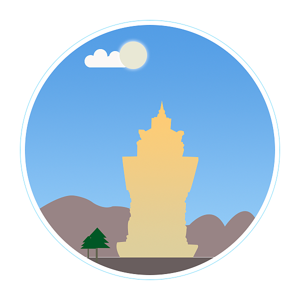 山东特色景点|ui|图标|活泼的眩晕乐_原创作品-站酷zcool