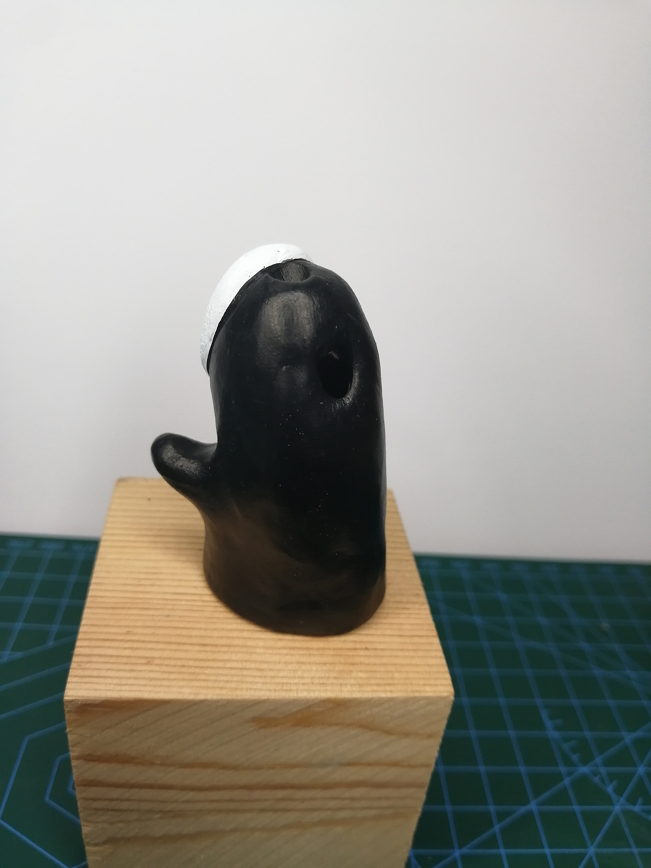 无脸男泥塑的制作与彩塑过程——塑新斋泥塑教程