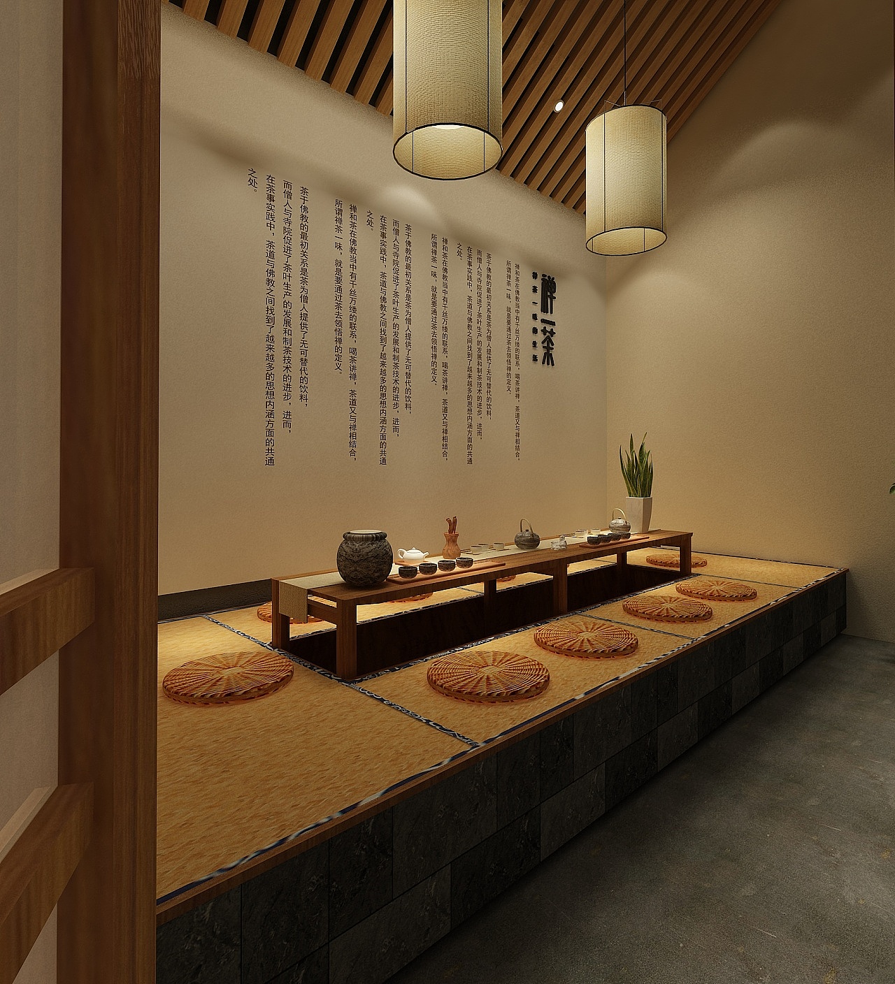 越南新中式茶馆|空间|室内设计|罗维设计 - 原创作品 - 站酷 (ZCOOL)
