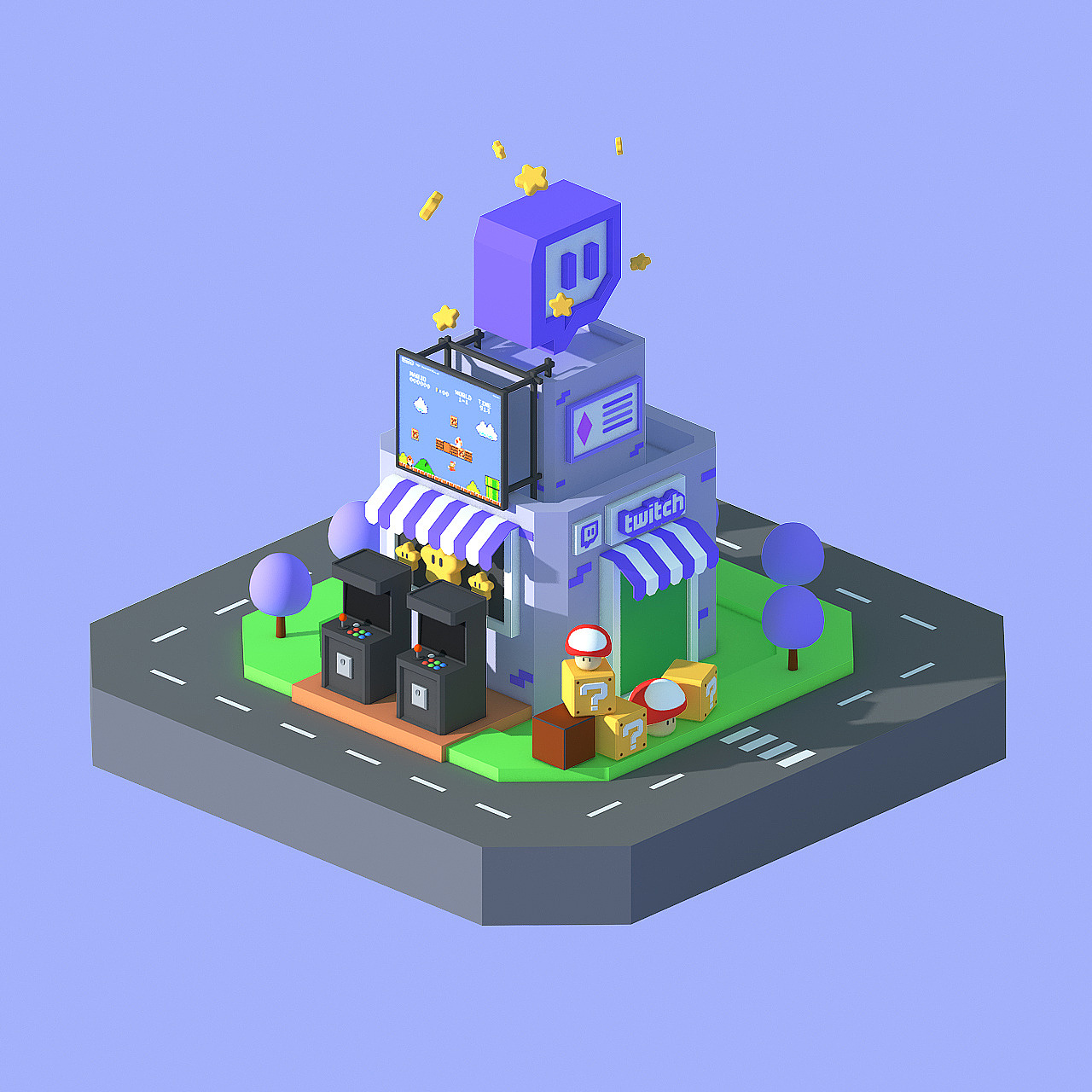 C4D（图ZMTk1MjQ0MjI0） - 图案 - 站酷设计师Mr丶麦当原创素材 - 站酷ZCOOL