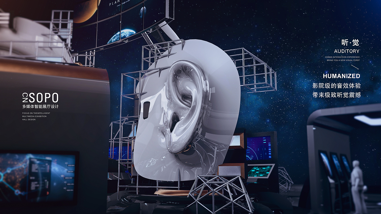 SOPO多媒体智能展厅