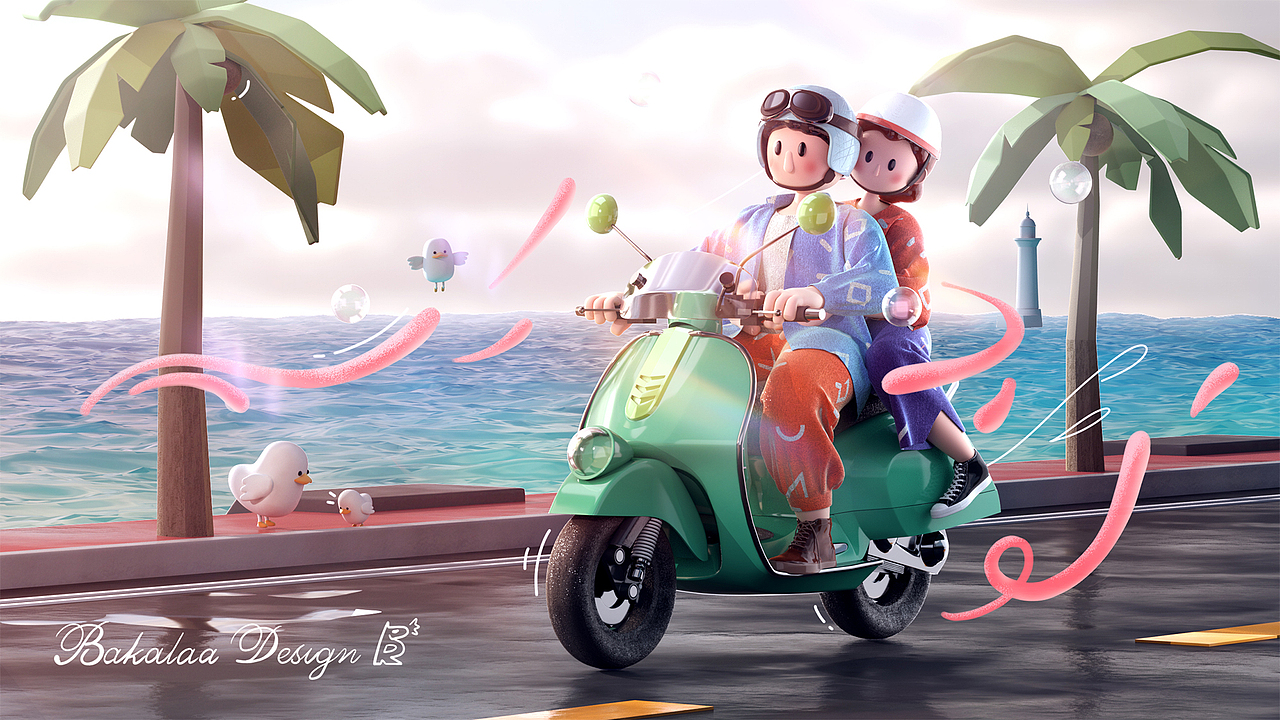 小浪漫 part 1（图ZMTk4MzExOTk2） - 海报 - 站酷设计师Bakalaa原创素材 - 站酷ZCOOL