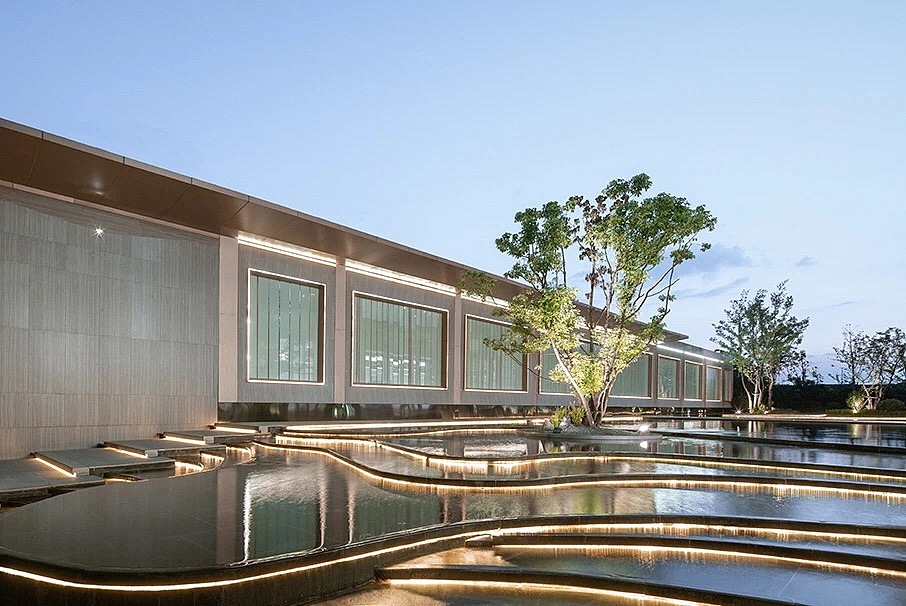 武汉首开国风上观售楼处示范区建筑景观照明设计