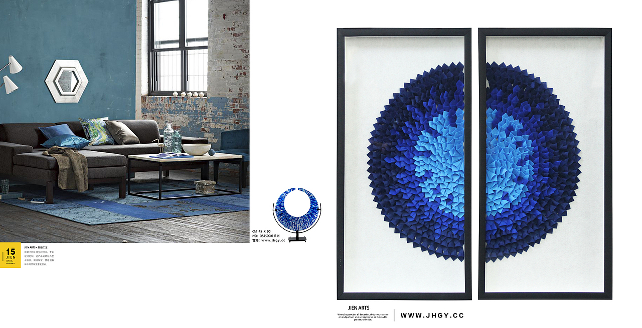 实物画,装饰画,实物装置,立体效果