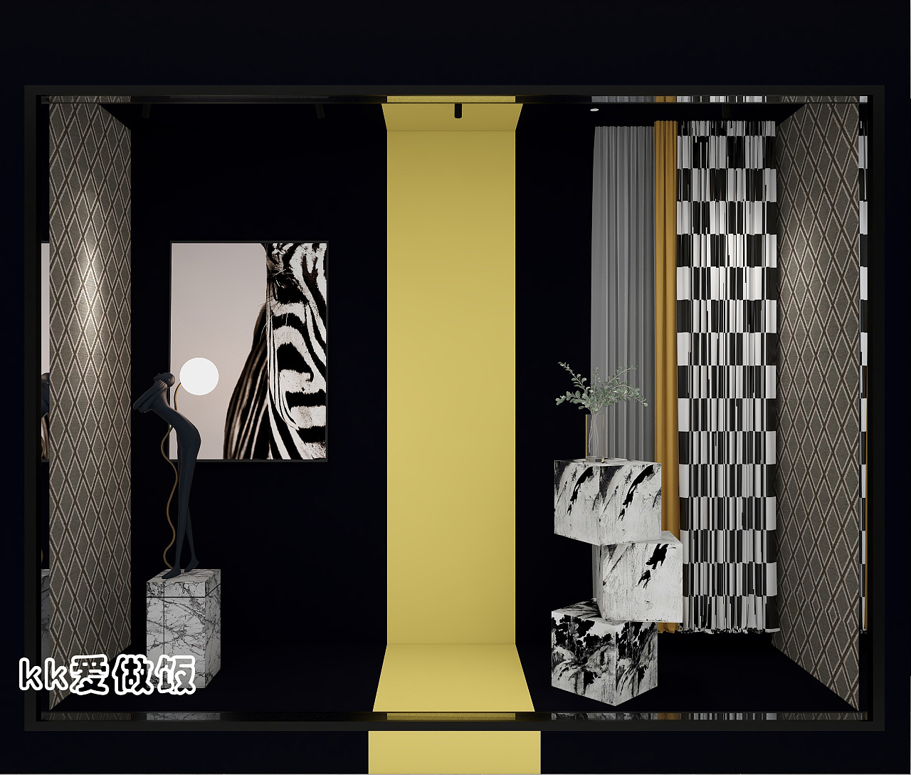 布艺橱窗09|空间|展陈设计|kk爱做饭 - 原创作品 - 站酷 (zcool)