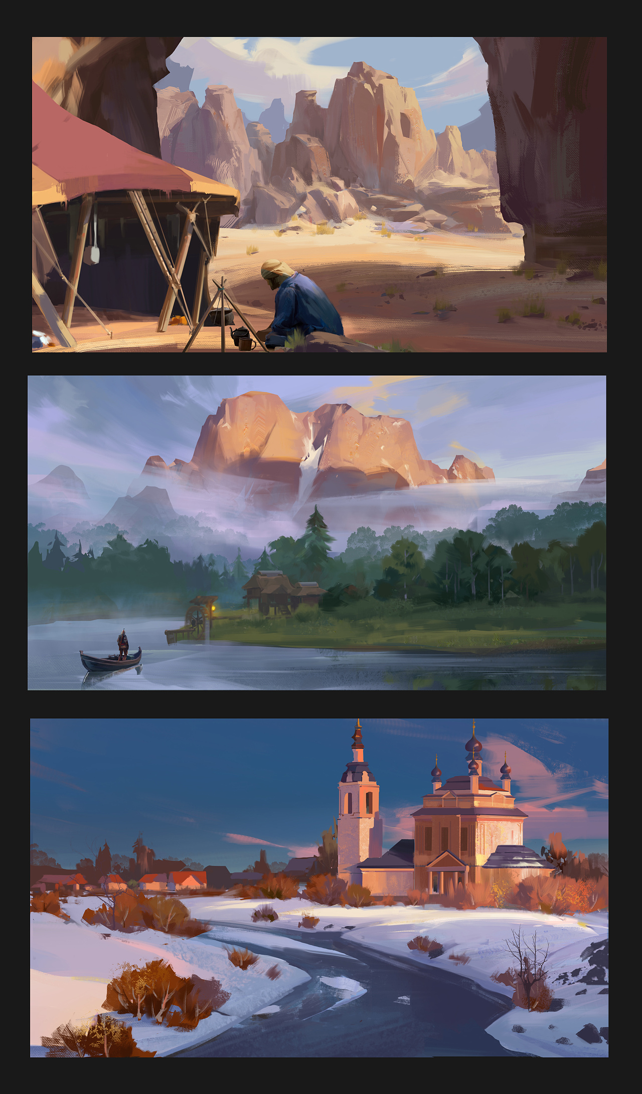 一些色稿练习|插画|游戏原画|wkwang - 原创作品 - 站酷 (zcool)