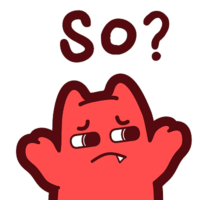 半身 摊手 无奈 没办法 无辜 ip 动漫 魔性 zombiescat