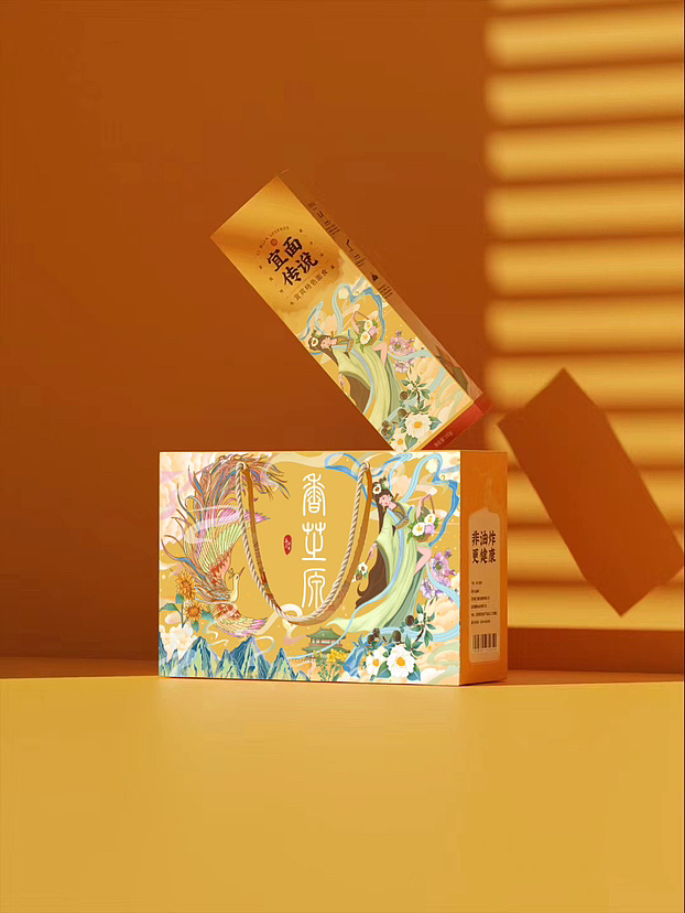 国风包装插画设计