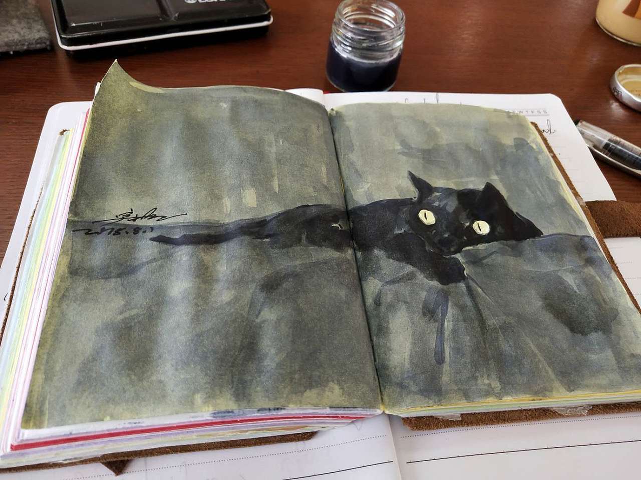 这些年画 的一些猫