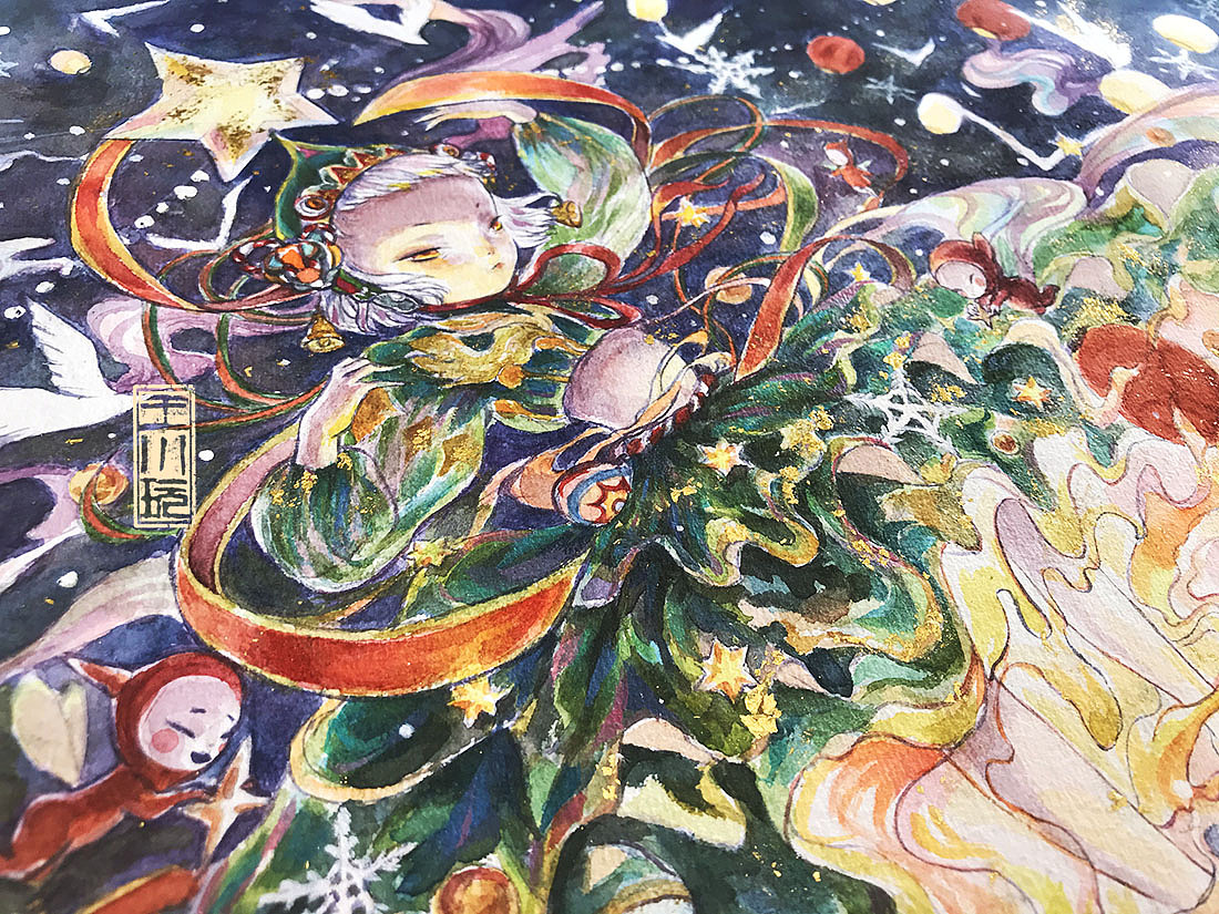 MERRY CHRISTMAS!（图ZMTkwNjQ5NzY0） - 创作习作 - 站酷设计师王小玩原创素材 - 站酷ZCOOL