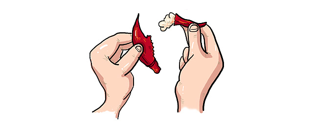 剥虾流程快速巧妙的剥小龙虾