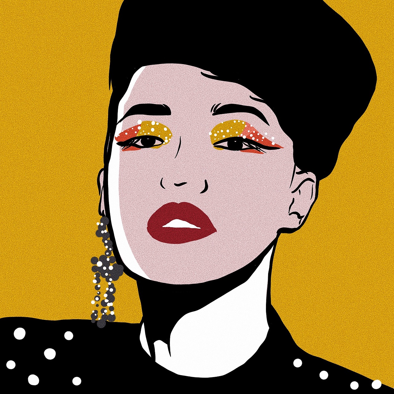 ReneeKuo时装插画头像